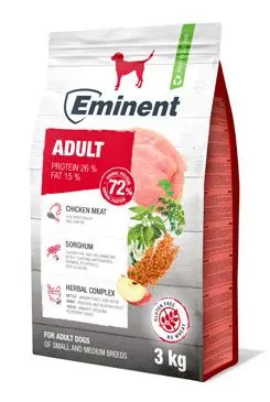Cenově Výhodný Eminent Dog Adult 3kg