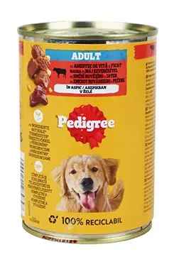 Pedigree konzerva Adult hovězí v želé 400g Koupit Online