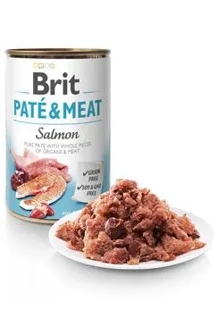 Brit Dog konz Paté & Meat Salmon 800g Kup Teď