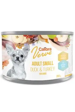 Kup Teď Calibra Dog Verve konz.GF Adult Small Duck&Turkey 200g