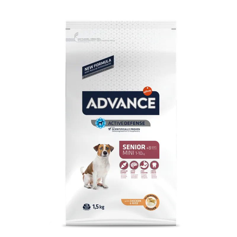Akční Nabídka ADVANCE DOG MINI Senior 1,5kg