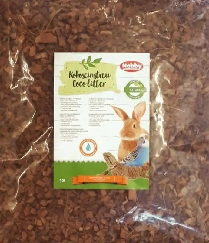 Top Prodej Nobby kokosové chipsy hrubé - podestýlka 10L