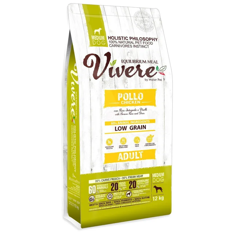 VIVERE Adult Chicken 12 kg Bezpečná Platba