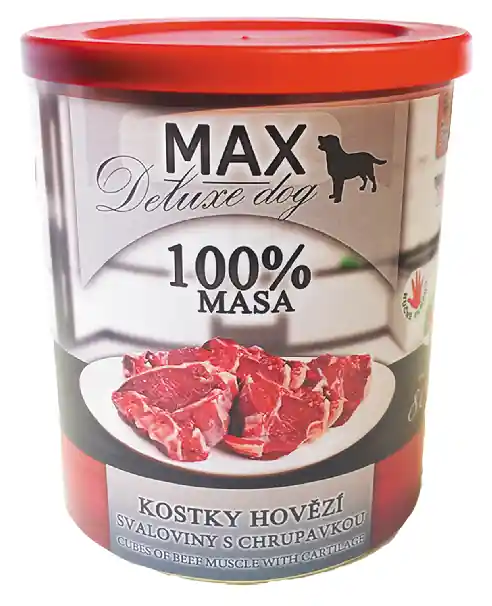 Autentický MAX deluxe kostky hovězí svaloviny s chrupavkou 400g