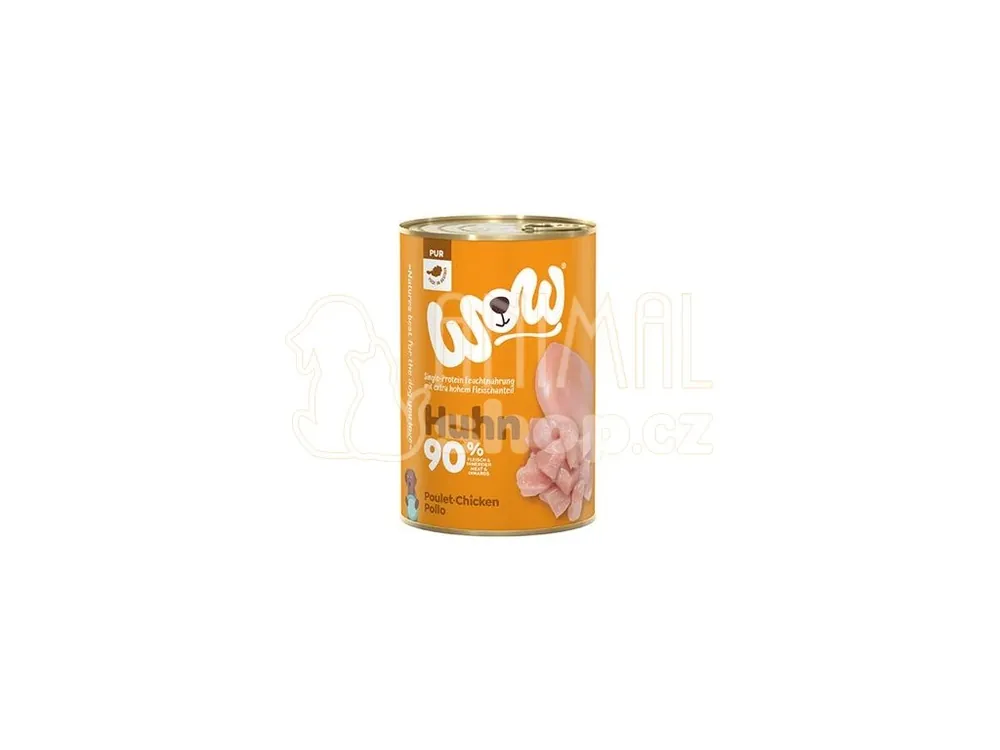 Akční Nabídka WOW Dog konz. PUR kuřecí monoprotein 400g