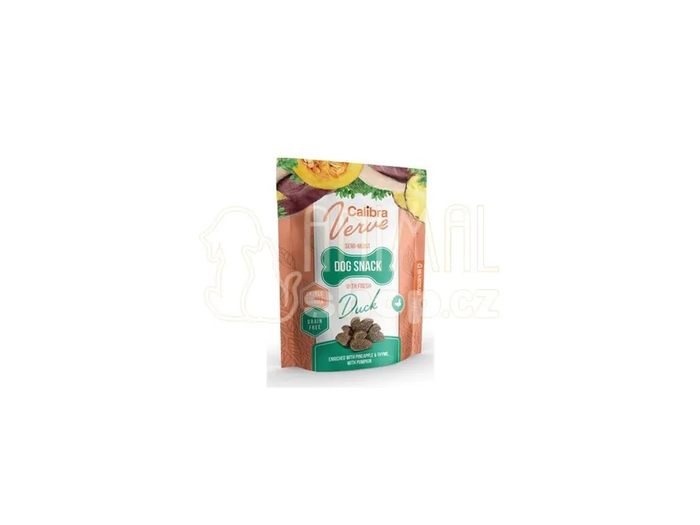 Bezpečná Platba Calibra Dog Verve Semi-Moist Snack Fresh Duck 150g