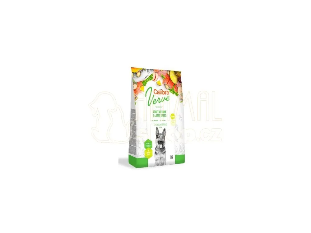 Calibra Dog Verve GF Adult M&L Salmon&Herring 2kg Akce