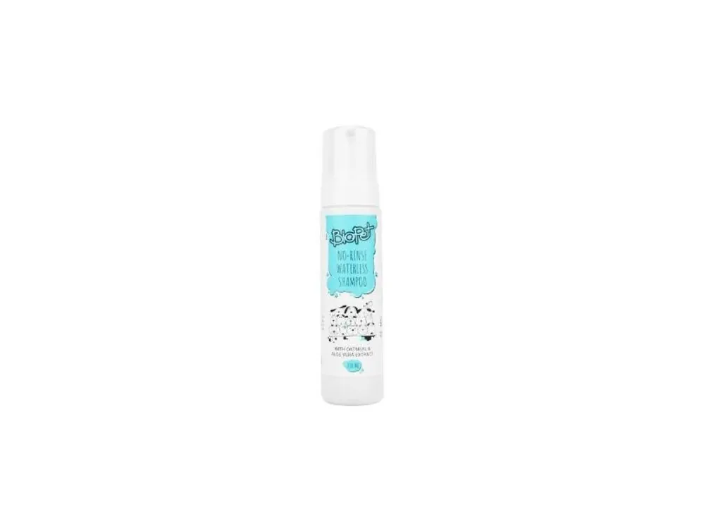 BIOPET bezoplachový šampon/pěna 200ml Zlevněný