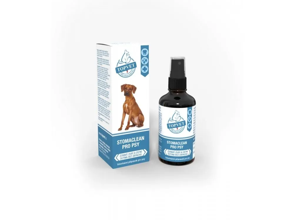 Stomaclean pro psy TOPVET 50ml Finální Výprodej