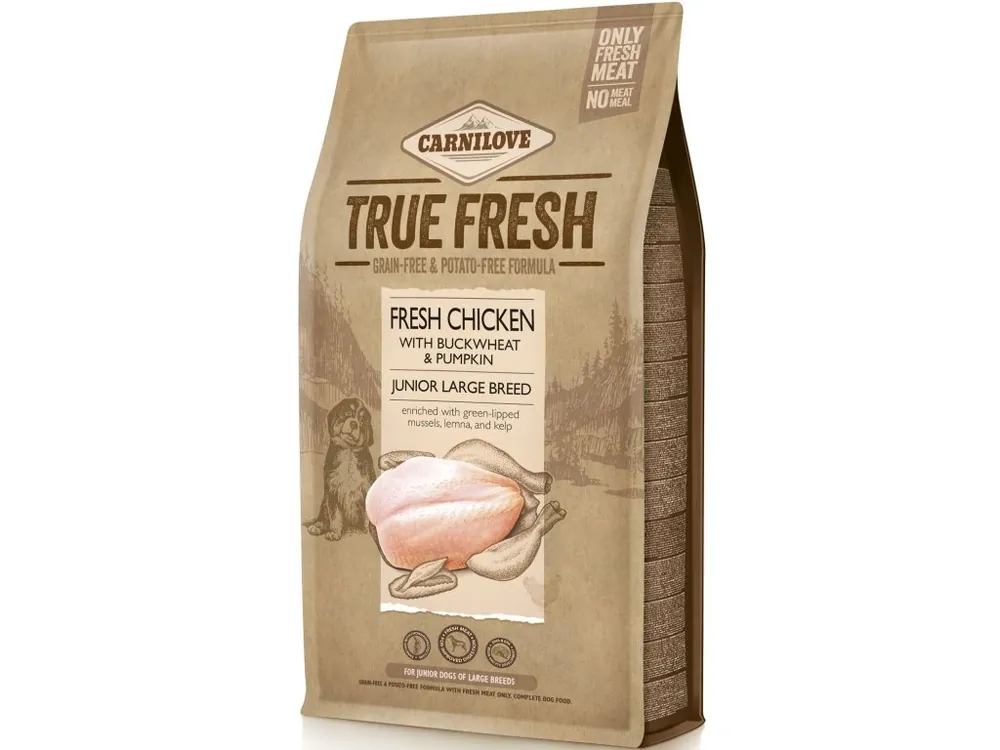 Carnilove True Fresh Junior Large Breed Chicken 1,4 kg Tovární Cena