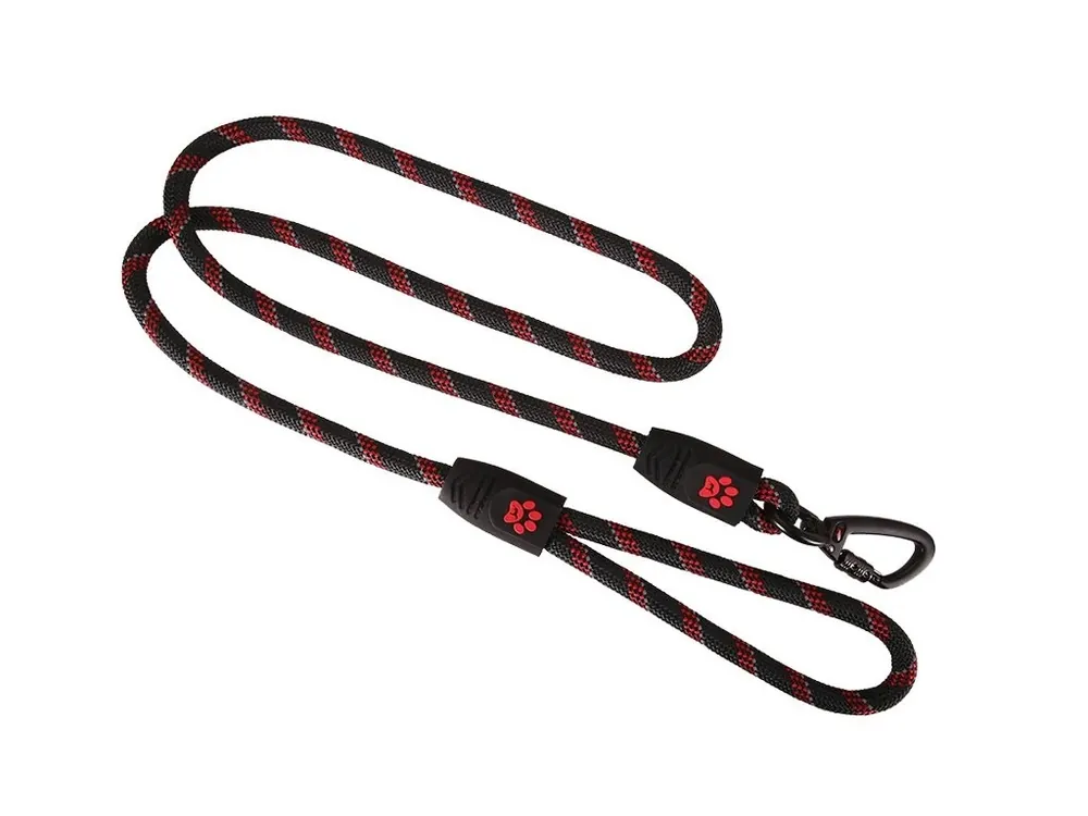 Výprodej Vodítko Gimborn Click & Lock 8 mm x 150 cm červené