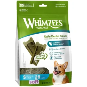 WHIMZEES Soft dentální pamlsek pro psy S (7-12 kg) 28 ks Nejprodávanější