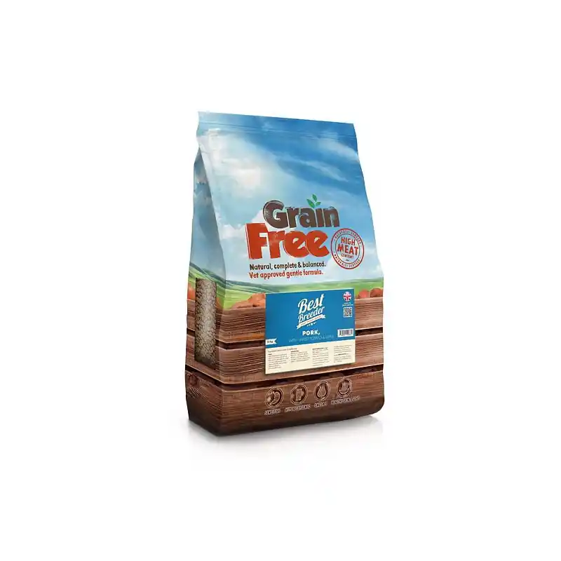 Top Prodej Best Breeder GF Pork Sweet Potato & Apple 12kg