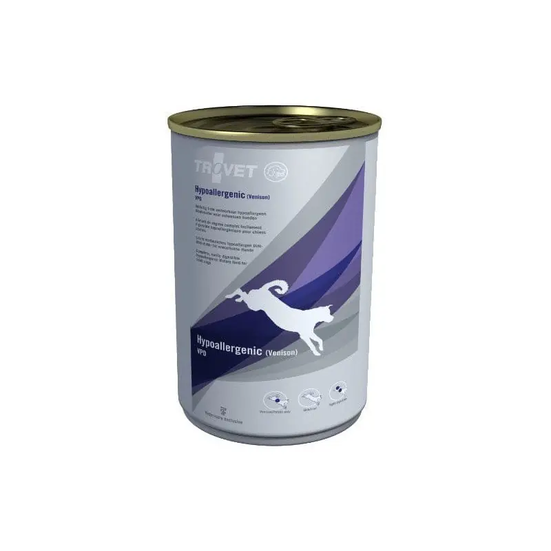 Trovet Dog Hypoallergenic VPD Venision konz. 400g Značkový