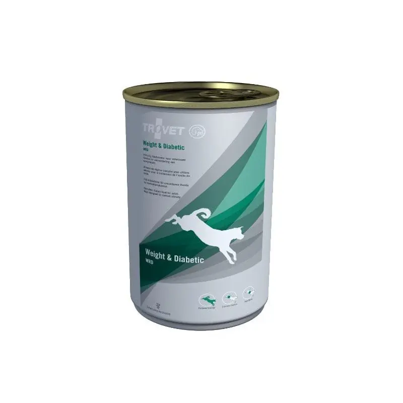 Trovet Dog Weight & Diabetic WRD konz. 400g Aktuální