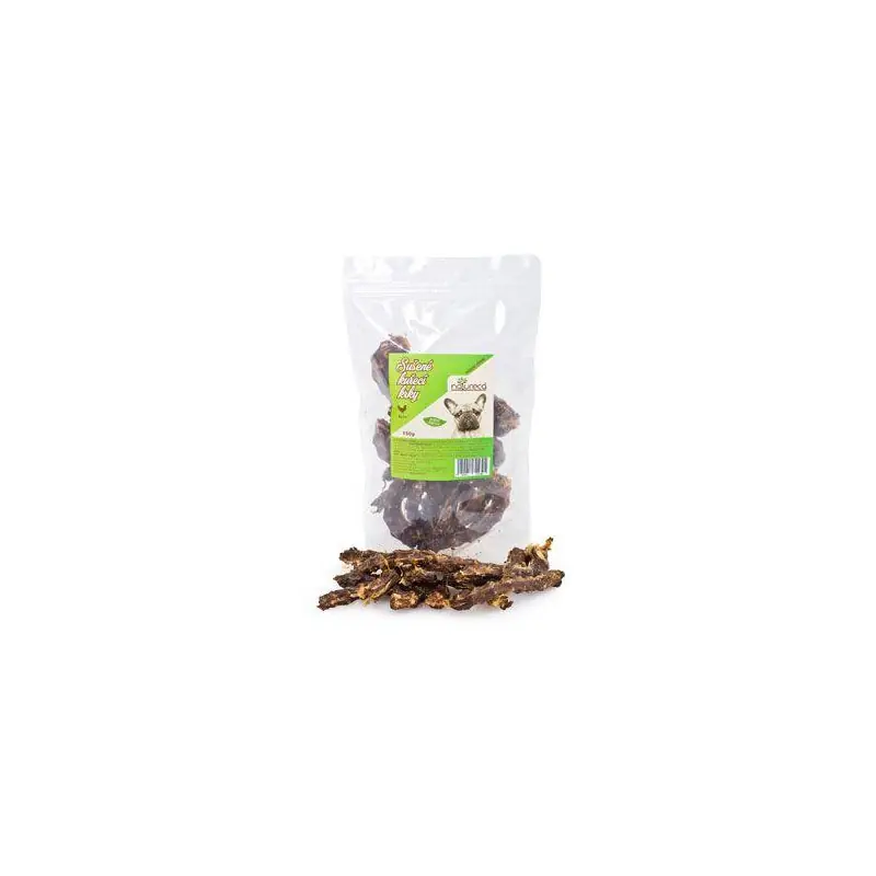 Akce NATURECA pochoutka Kuřecí krky sušené 150g