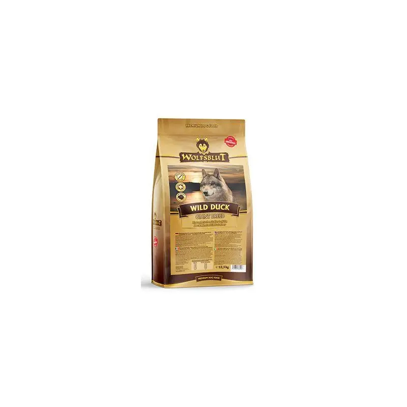 Wolfsblut Dog Giant Breed Wild Duck 12,5kg Originální