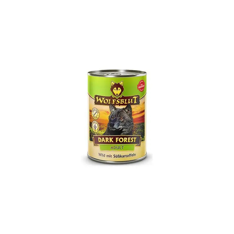 Tovární Cena Wolfsblut Dog Adult Dark Forest konz. 395g