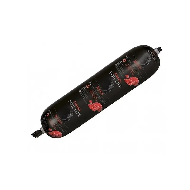 Cenově Výhodný Fitmin FFL dog sausage beef 900g