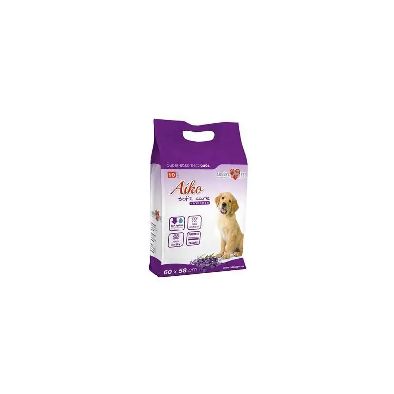 Podložka pro psy Aiko Soft Care s levan. 60x60cm 10ks Must-Have