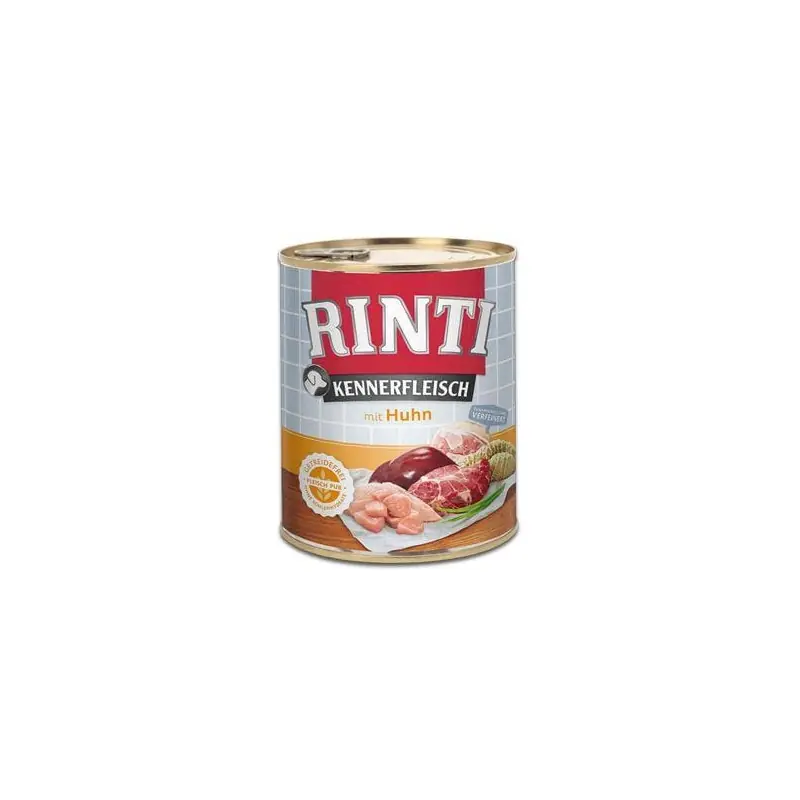 Cenově Výhodný Rinti Dog Kennerfleisch konzerva kuře 800g