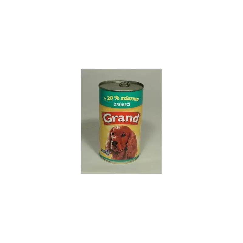 GRAND konz. pes drůbeží 1150g Vysoce Kvalitní