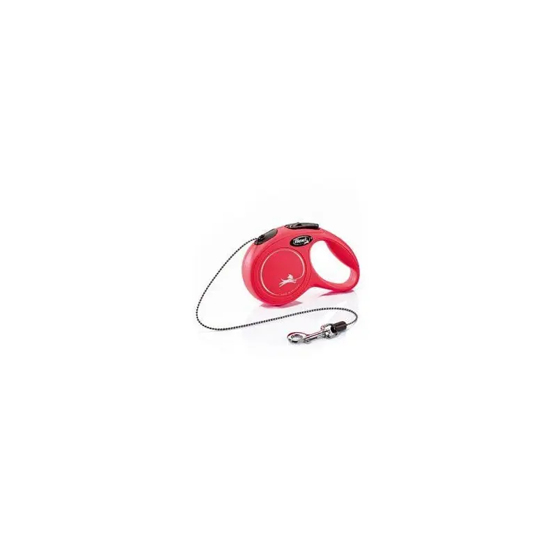 Vodítko FLEXI Classic NEW XS lanko 3m/8kg červená Top Prodej
