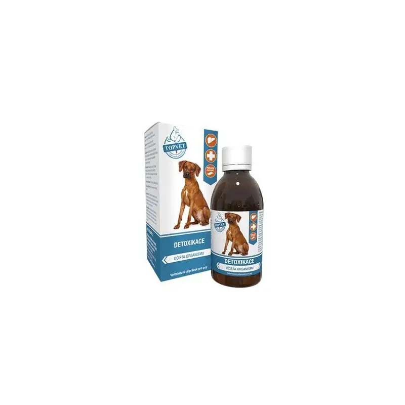 Akční Cena Detoxikace sirup pro psy TOPVET 200ml