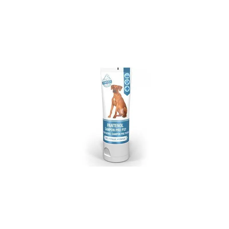 Finální Výprodej Pantenol šampon pro psy TOPVET 200ml