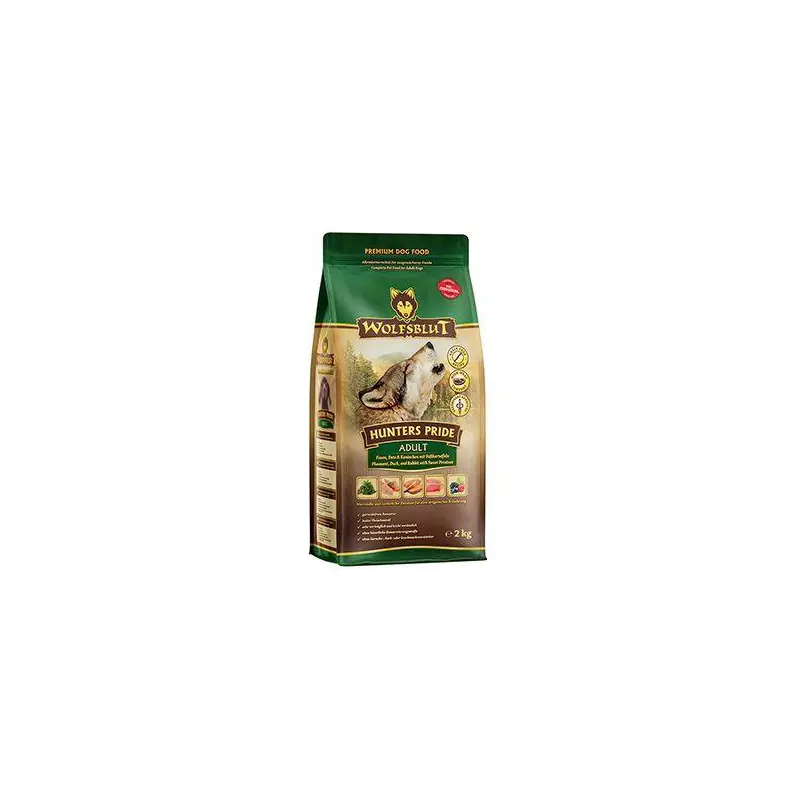 Nejprodávanější Wolfsblut Dog Adult Hunters Pride 2kg