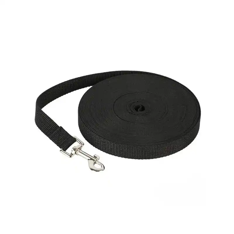 Stopovací vodítko pro psa 10m/2cm černé Výprodej