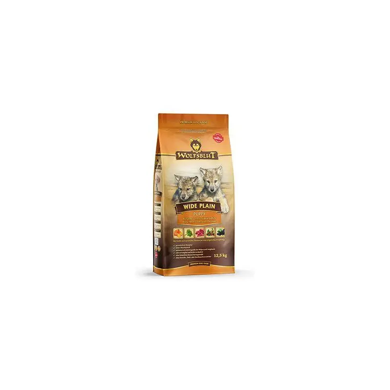 Wolfsblut Dog Puppy Wide Plain 12,5kg Omezená Nabídka