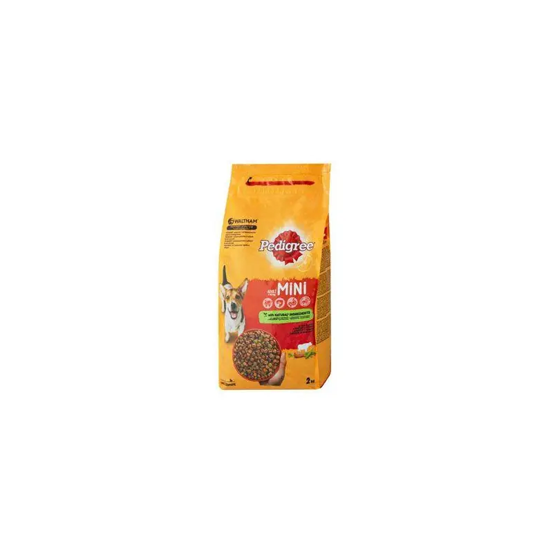 Pedigree Dry Mini s hovězím a zeleninou 2kg Akce