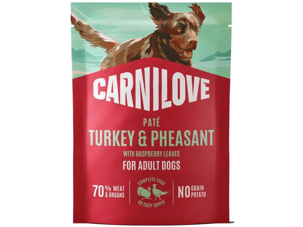 Carnilove bažant s listy maliníku - kapsička pro psy 300 g Nová Kolekce