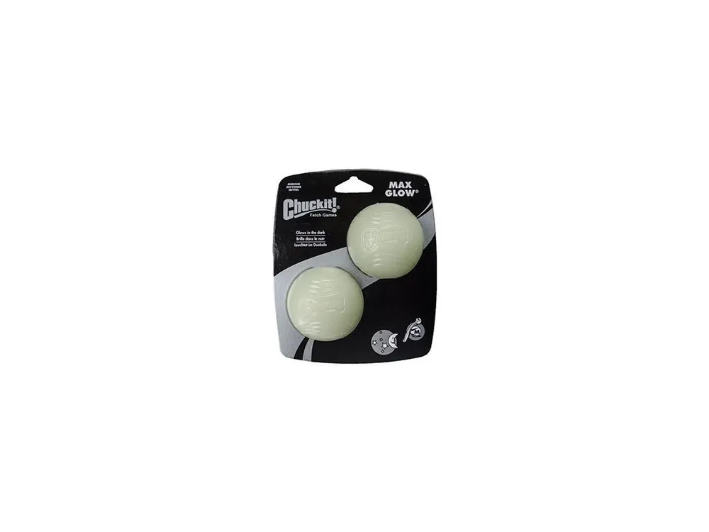 Hračka pes Chuckit Max Glow M 6cm/2ks Hit Sezóny