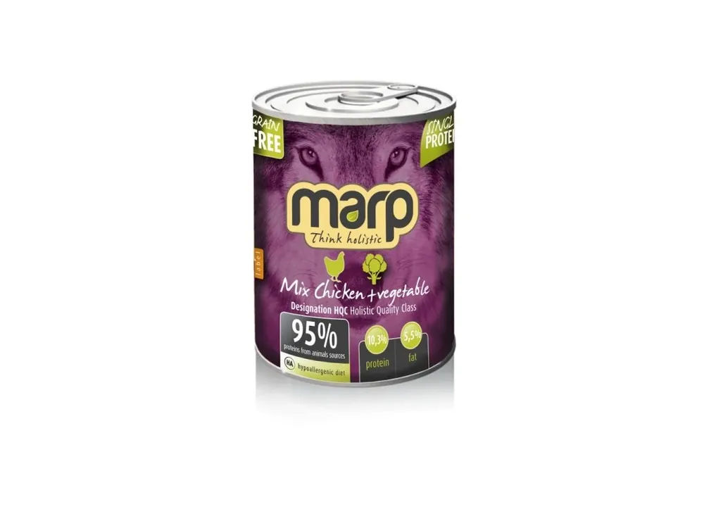 Tovární Cena Marp Mix konzerva pro psy kuře+zelenina 400g