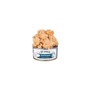 All Animals kočkopes konz. Losos kousky 90g Vysoce Kvalitní
