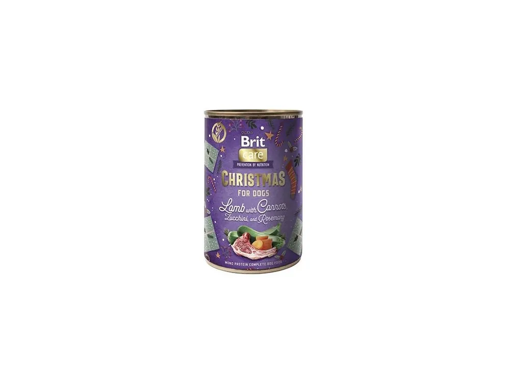 Značkový Brit Care Dog Christmas Lamb konz. 400g