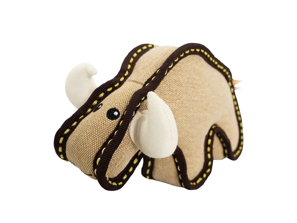 Sleva Býk, 24 cm, robustní hračka pro psy, HIPHOP DOG, tkaná látka