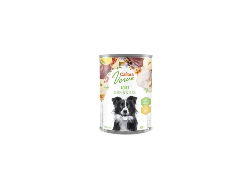 Originální Calibra Dog Verve konz.GF Adult Chicken&Duck 400g