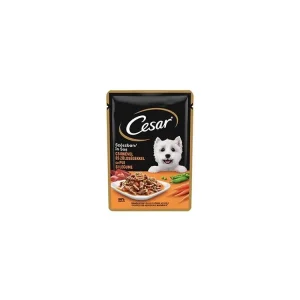Cenový Hit Cesar Tasty kapsa kuřecí ve šťávě 100g