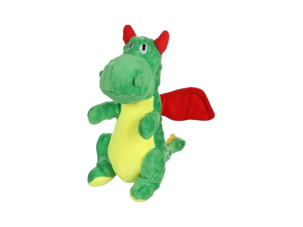 Hračka pro psy Flamingo drak zelený, plyš, 26 cm Výprodej