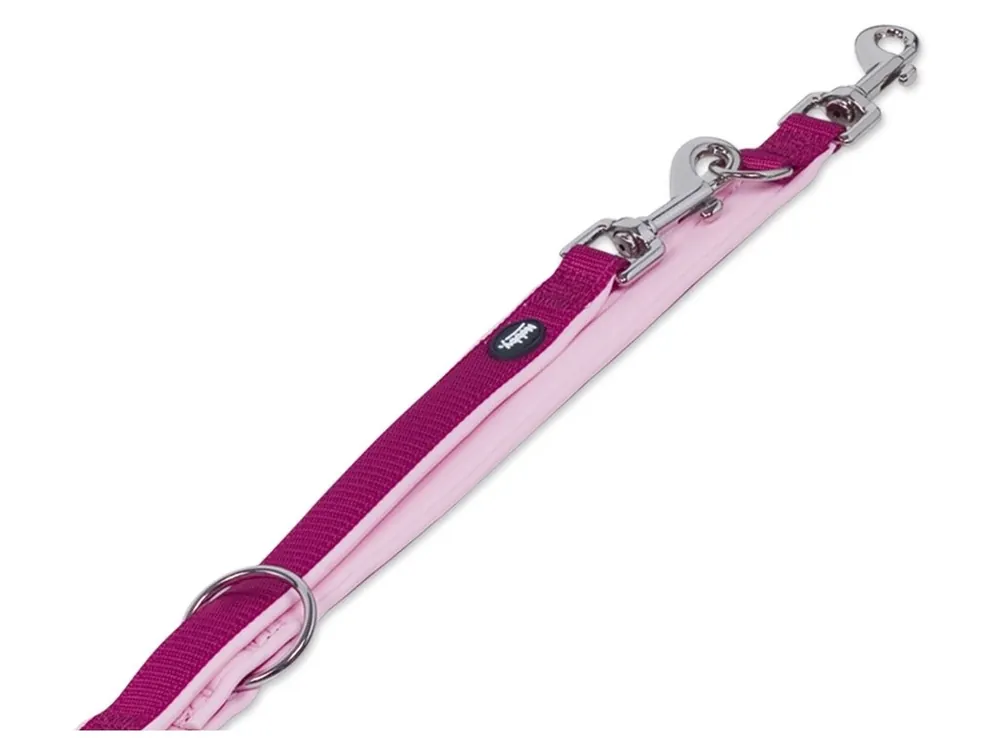 Nobby CLASSIC PRENO vodítko neoprén M/L 200cm malina Nová Kolekce