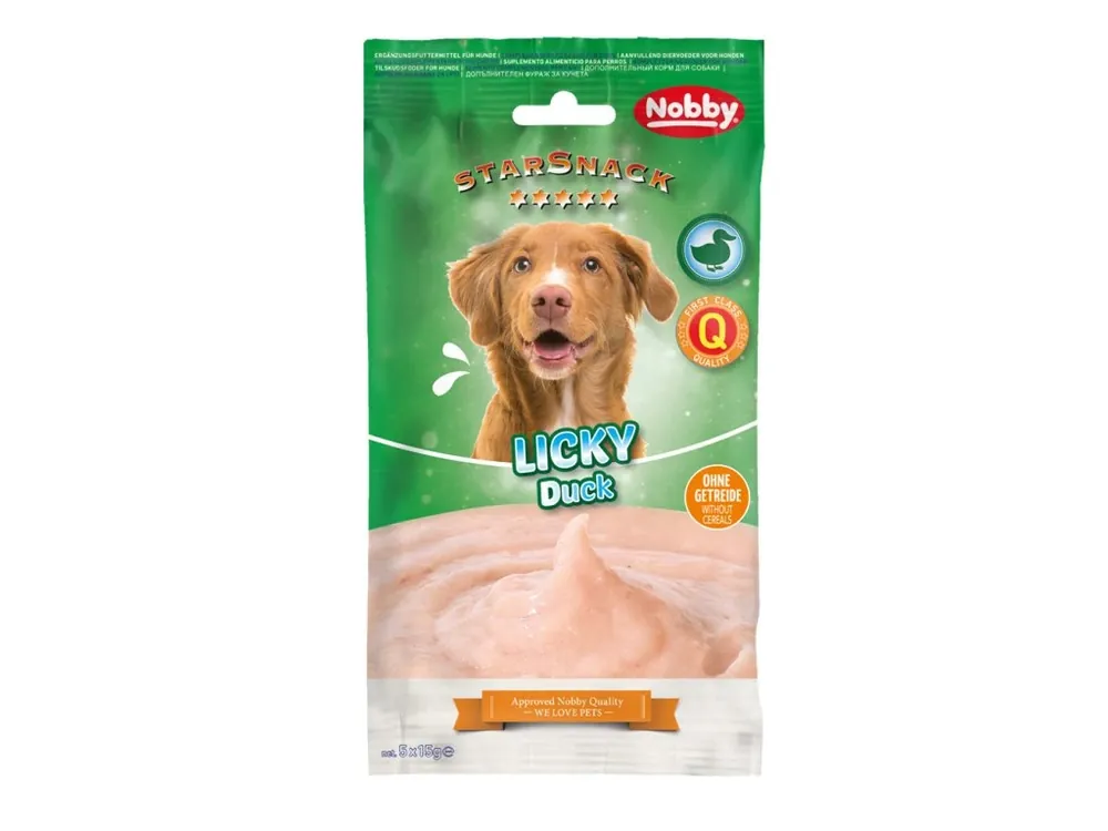 Ihned K Objednání Nobby Starsnack Licky Dog Duck 5x15g