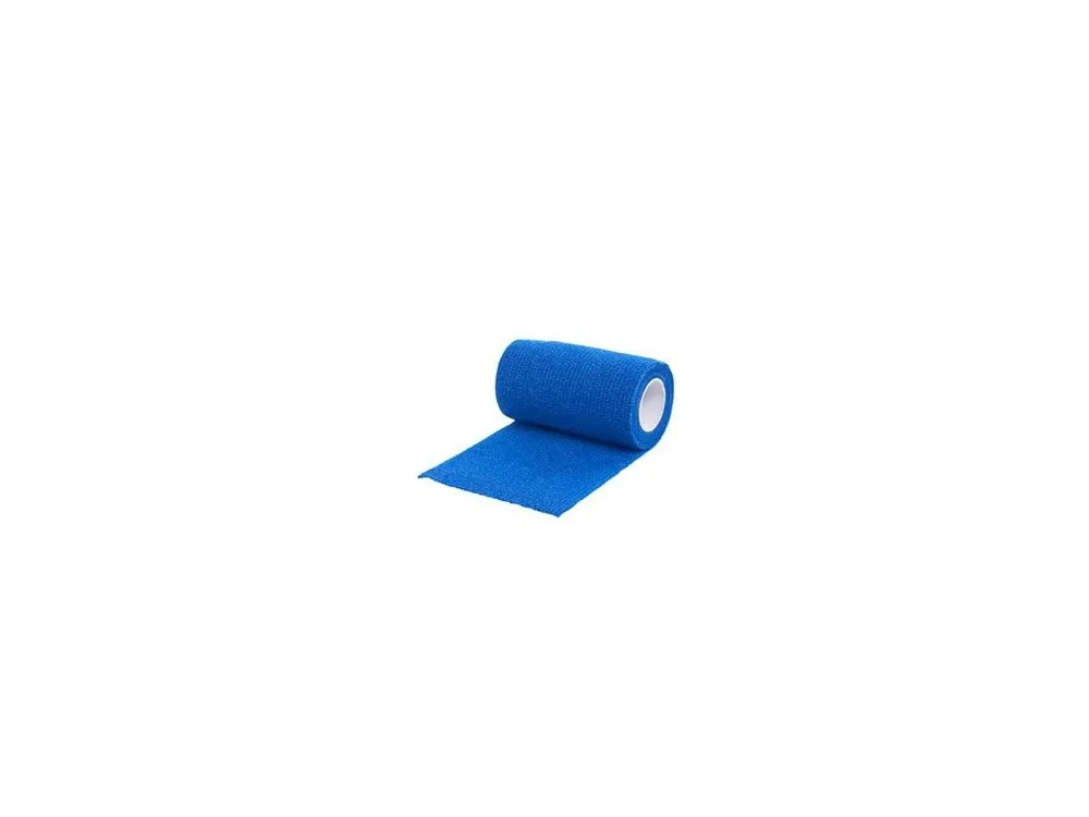 Dokud Zásoby Vydrží Obinadlo elast. Vet-Flex 10cm x 4,5m modré Kruuse 1ks