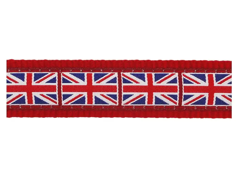 Oblíbený Red Dingo vodítko přepínací – Union Jack Flag – 12 mm x 2 m