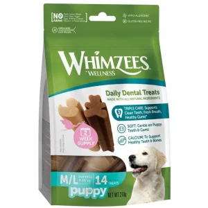 Nakupujte Hned Whimzees Puppy stix M/L 210g