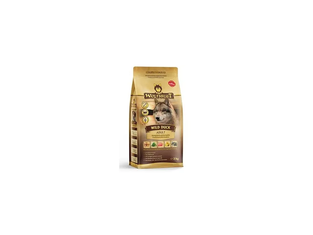 Wolfsblut Dog Adult Wild Duck 2kg Finální Výprodej