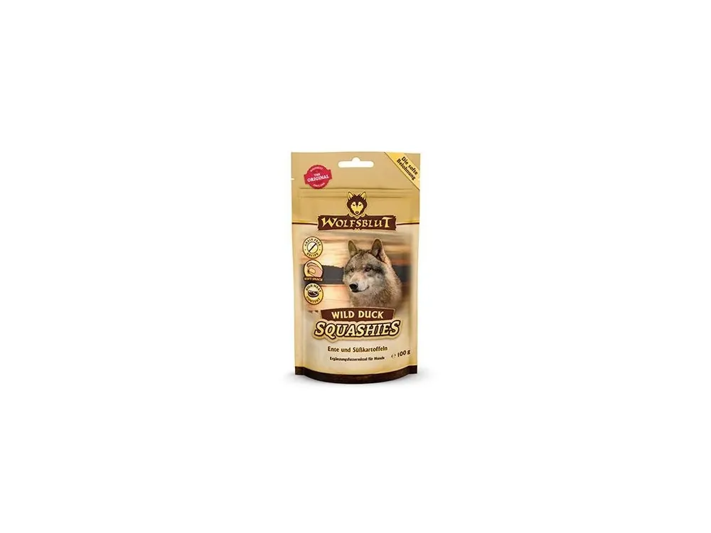 Nízká Cena Wolfsblut Dog Squashies Wild Duck 100g