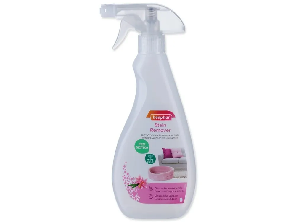 Sprej Beaphar PROBIO Stain Remover odstraňovač skvrn 500ml Vysoce Kvalitní